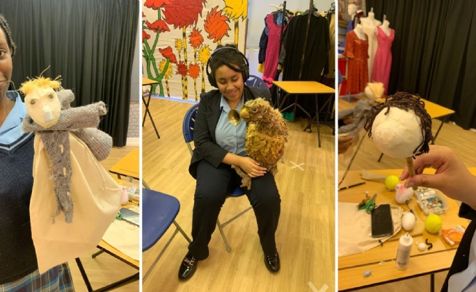 Latest News » Puppet Workshop Brings Creative Magic to Leicester High School for Girls
